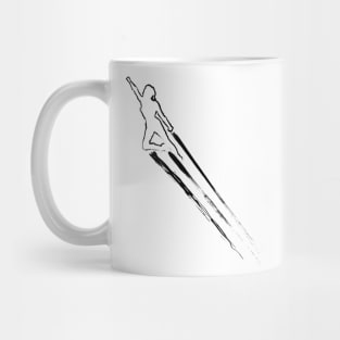 Captain Black and White Mug